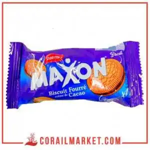 Biscuit fourré à la crème chocolat maxon palmary 38 g