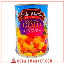Salades fruits au sirop léger bella maria 565 G