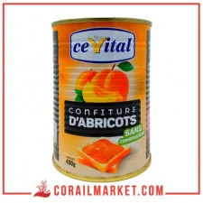Confiture d'abricot cevital 400 g
