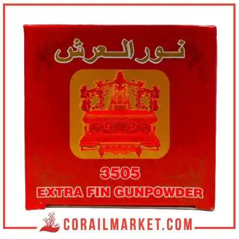 شاي أخضر حبيبات نور العرش 100غ شاي أخضر حبيبات نور العرش 100غ