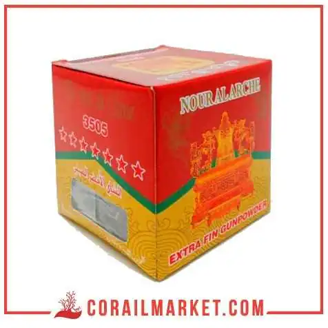 شاي أخضر حبيبات نور العرش 100غ شاي أخضر حبيبات نور العرش 100غ