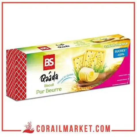 Biscuit pur beurre Qaada 150 g Biscuit pur beurre Qaada 150 g