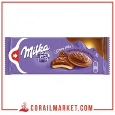 Biscuit au mousse de chocolat choco dessert milka 128 g