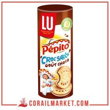 Biscuit à la crème de chocolat pépito Lu 294 g
