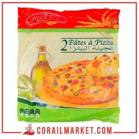 عجينة البيتزا بريك دور 2 قطعة عجينة البيتزا بريك دور 2 قطعة