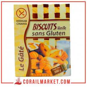 Biscuits gout vanille Sans gluten Le Gâté 250 g