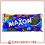 Biscuit cacaoté fourré crème vanille maxon palmary 380 g