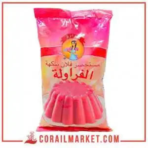 Flan goût fraise nouara 800 g