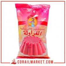 Flan goût fraise nouara 800 g