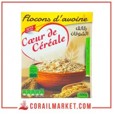 رقائق الشوفان قلب الحبوب 500غ