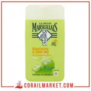 Gel douche extra doux mandarine et citron vert Le Petit Marseillais