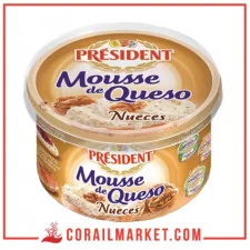 Fromage aux noix rondelé président 125 g