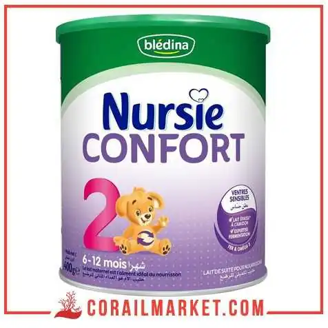 lait nourrissons nursie confort "02" 400 g lait nourrissons nursie confort "02" 400 g