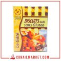 Le Gâté Biscuits Ghribia Goût Vanille Sans Gluten 250 G