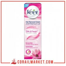 كريم لإزالة الشعر سيلك آند فريش للبشرة العادية فيت 100غ