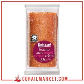 gâteau roulé au sucre fourré crème dulcesol 70 g