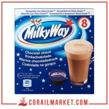 كبسولة شوكولاطة ميلكي واي 8كبسولات