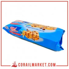 كوكيز بذوق الفانيلا وحبيبات الشوكولاطة شافية 200غ