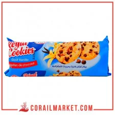 كوكيز بذوق الفانيلا وحبيبات الشوكولاطة شافية 200غ