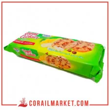 كوكيز بذوق الموز وحبيبات الشوكولاطة شافية 200غ