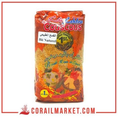 Couscous blé naturel maison Lahlou 1 kg