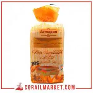 خبز السندويش طبيعي بيغ اروبان 650 غ