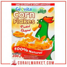 CÉRÉALES CORN FLAKES géovita 200 g