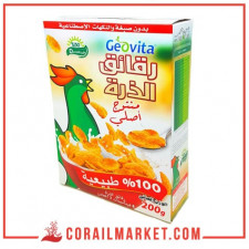 CÉRÉALES CORN FLAKES géovita 200 g