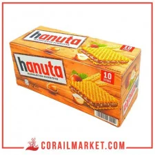 غوفريط بكريمة الشوكولاطة و البندق هانوتا 220غ