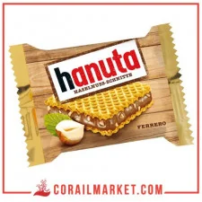 غوفريط بكريمة الشوكولاطة و البندق هانوتا 220غ