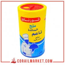 ملح الطبخ باليود رفيع تورنادو 500 غ