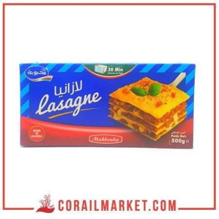 pâtes lasagne Mahbouba 500 g