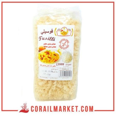 pâtes fusilli  sans gluten nid doré 350 g