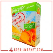 خبز محمص بدون ملح قلب الحبوب 250 غ