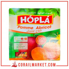 compote pomme abricot hopla 4 X 100 G