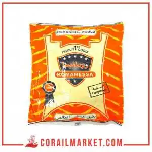 pois chiche moulu romanessa 250 g