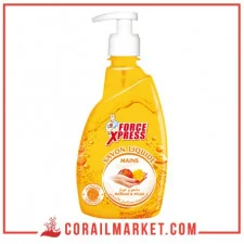 Savon liquide mangue et pêche Force xpress 400 ml