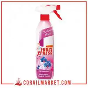 Désodorisant fraîcheur orchidée bleue force xpress 500 ml