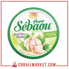 Fromage A Tartiner A L’ail & Aux Fines Herbes Sébaou Tassili 80 g