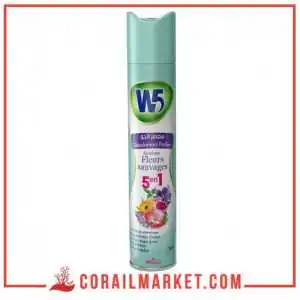 Désodorisant fraîcheur rosée du printemps w5 300 ml