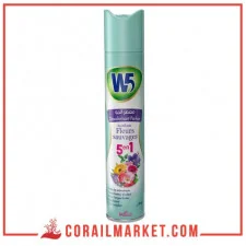 Désodorisant fraîcheur rosée du printemps w5 300 ml