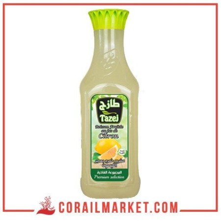 Boisson fruitée au jus de citron et la saveur de kiwi Tazej 1.25 L