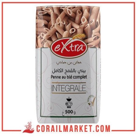 سباغيتي بالقمح الكامل اكسترا بن حمادي 500غ