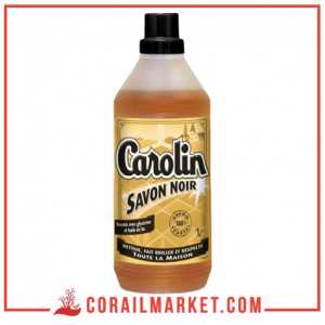 Lave sol au savon noir Carolin 1L