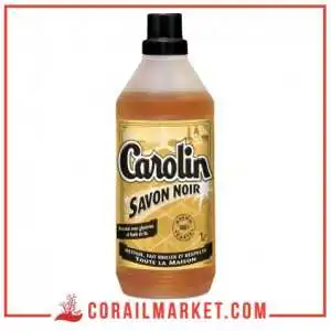 Lave sol au savon noir Carolin 1L