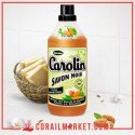 Lave sol au savon noir  Carolin 1L