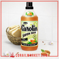 Lave sol au savon noir Carolin 1L