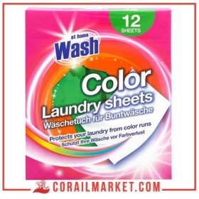 Lingettes anti décoloration décolor stop eau ecarlate 15 lingettes