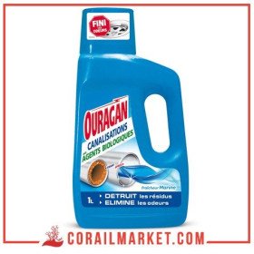Déboucheur liquide canalisation marine  ouragon 1L