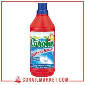 Lave sol à la cire de carnauba  Carolin 1L
